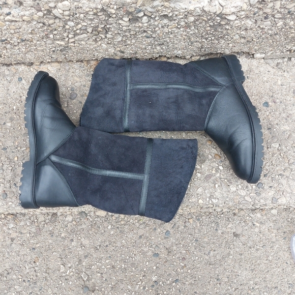 La Canadienne Insulate Leather Boots Size 8 Black Winter Outdoor. - Picture 7 of 12